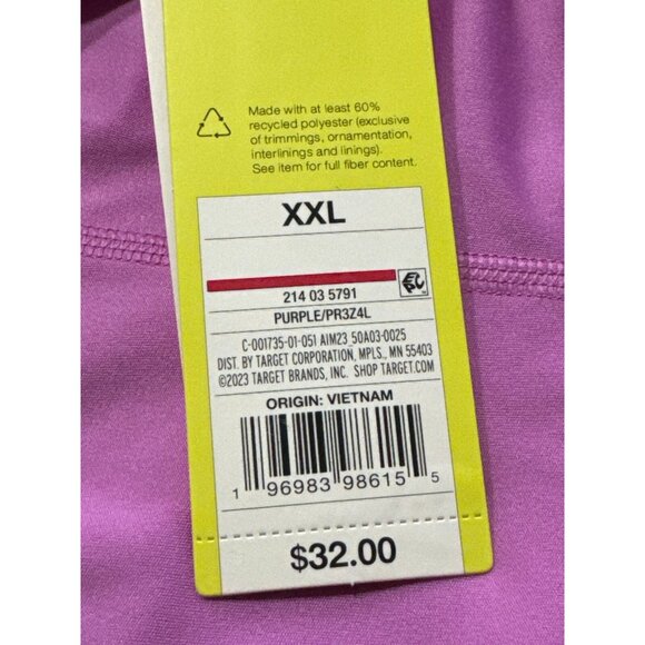 XXL - Womens Ultra High-Rise Flex Leggings - All in Motion - Purple - Picture 4 of 10